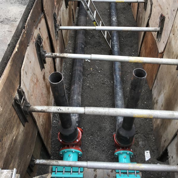  tuyaux d’insertion souterraine 